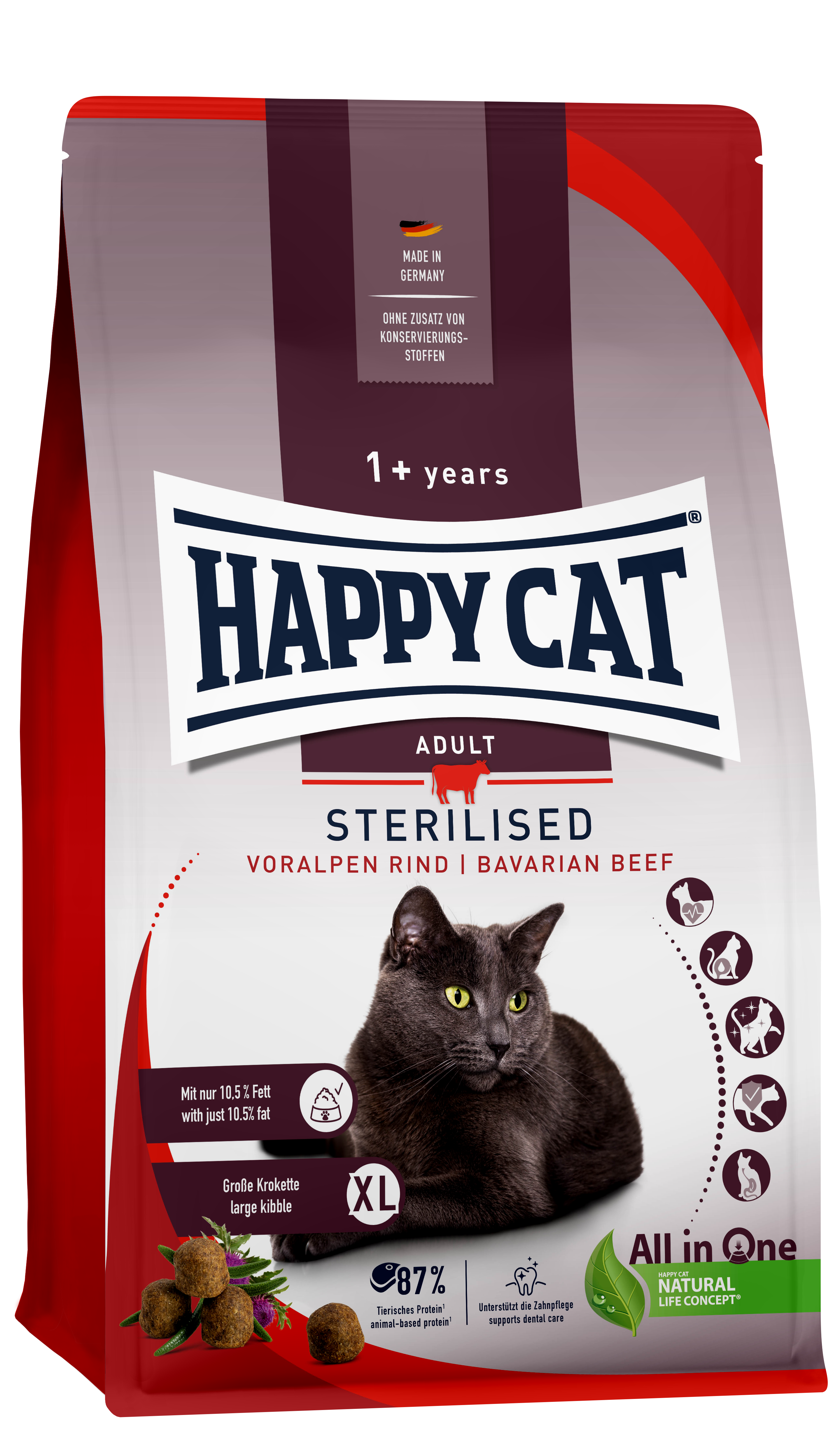 Adult Sterilised Bavarian Beef 4 kg