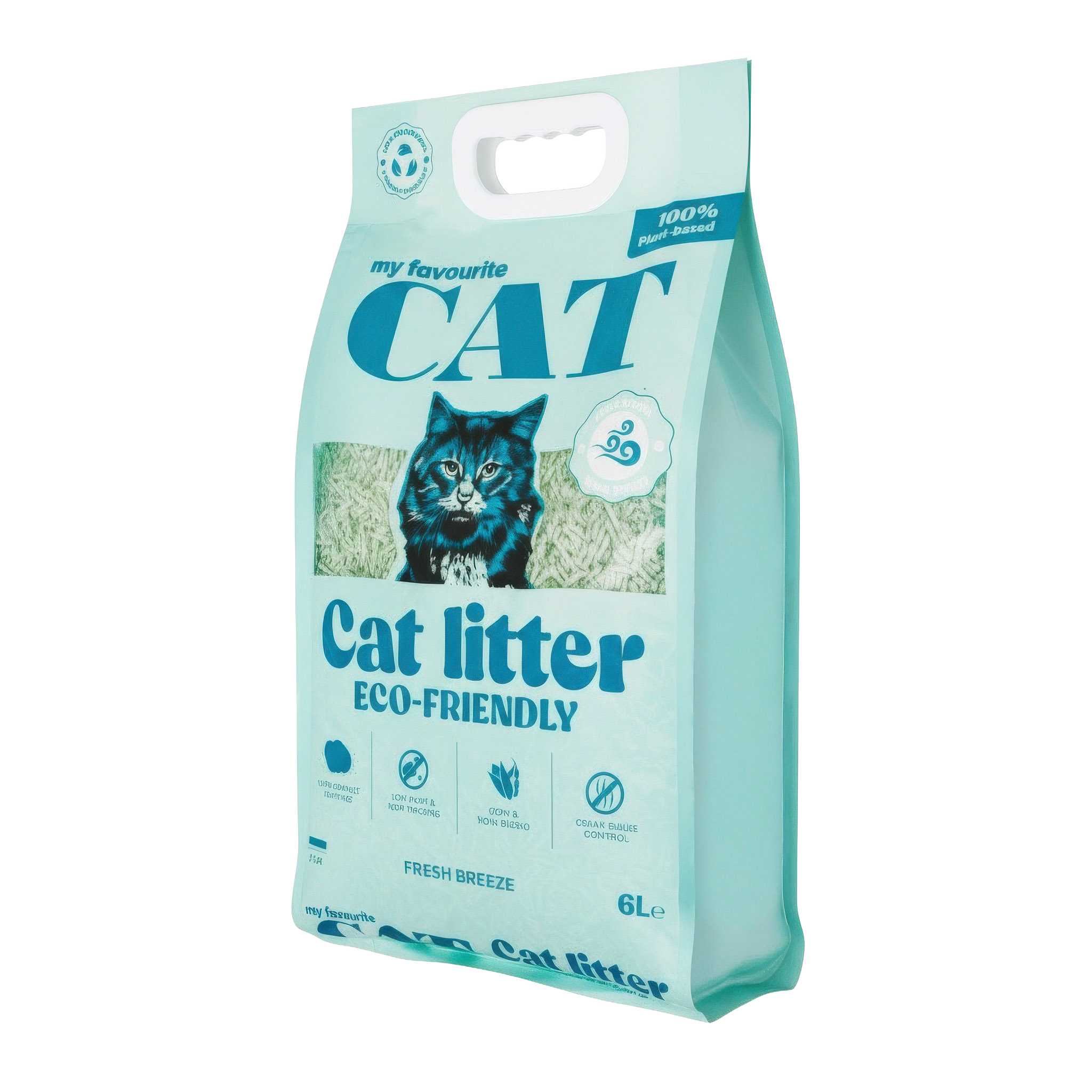 Eco-Friendly Cat Litter - Fresh breeze