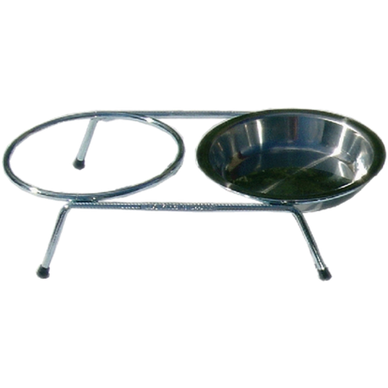 Matbar i rustfritt stål Double 2 x 2,5/4 liter, høyde 35 cm