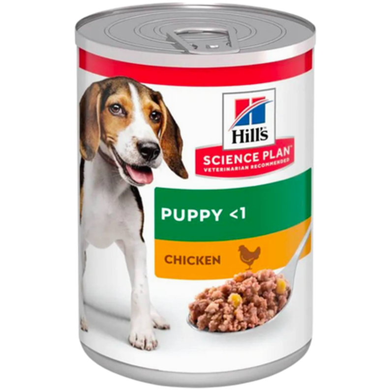Hills Science Plan - Canine Puppy Chicken Can 370g - Hund - Våtfôr - Dyrekassen.no