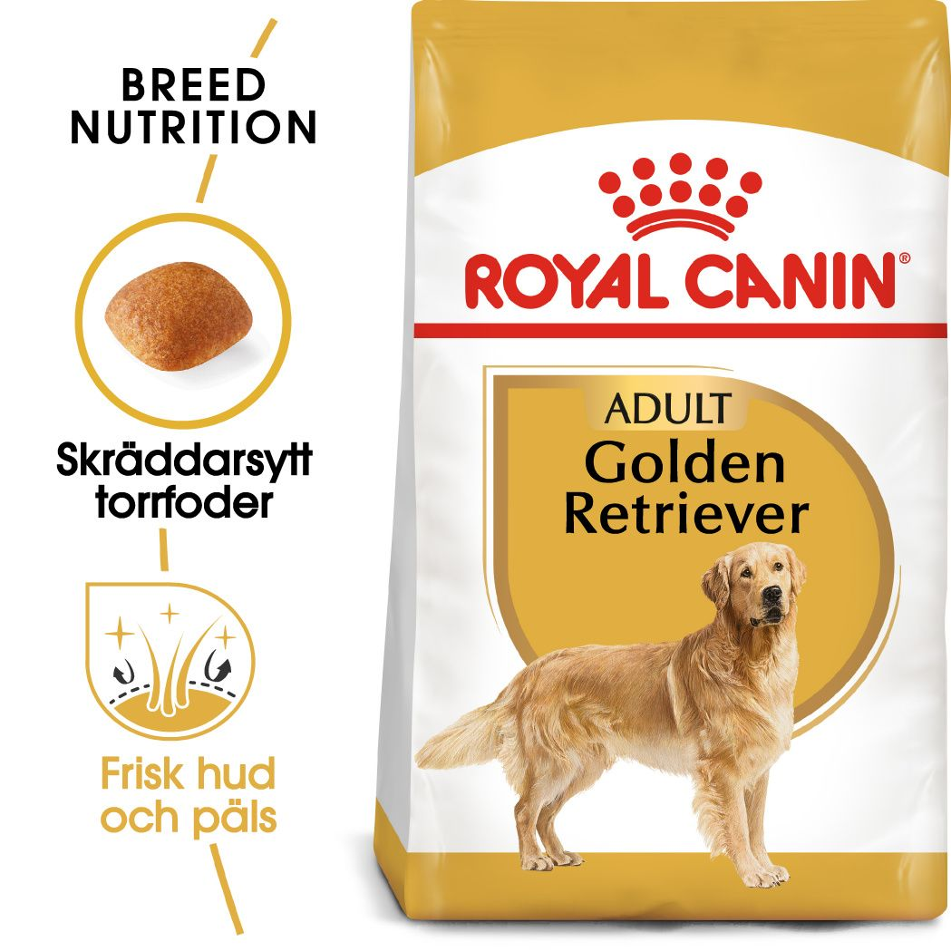 Royal Canin - Golden Retriever Adult tørrfôr for hunder 12 kg - Hund - Tørrfôr - Dyrekassen.no