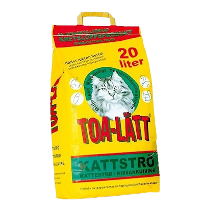 Toa-Lätt Kattströ - Papperspellets