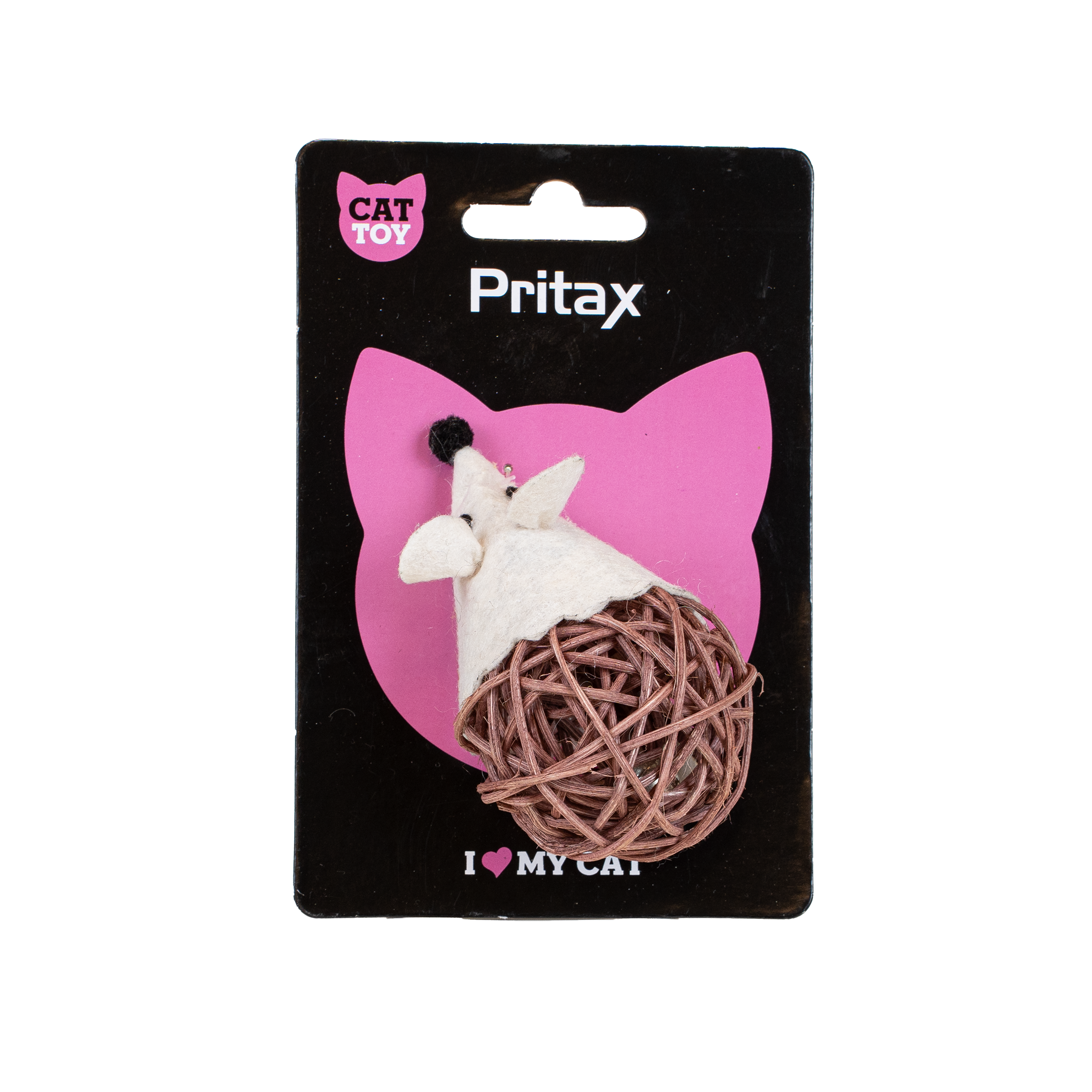 Katteleke Natural Lilo, 10x5x5cm, Brun