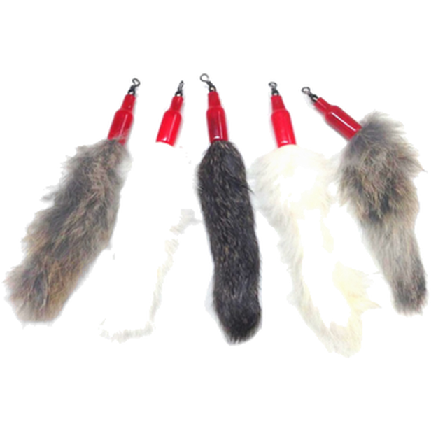 Go Cat Da Bird™ Fur Fan Tafs katteleketøy Mix 1.