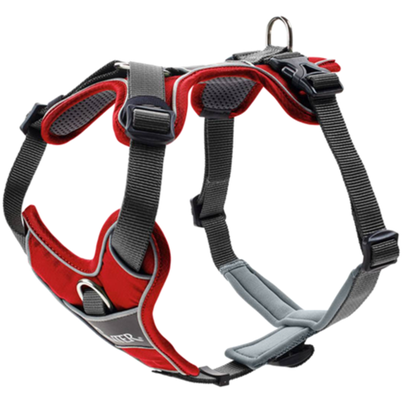 Hunter - Dog Harness Divo Red XS - Hund - Hundebur - Hundeseler - Dyrekassen.no