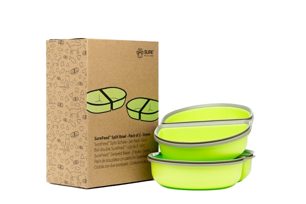 SureFeed Ekstra matskål - delt 2-pakning