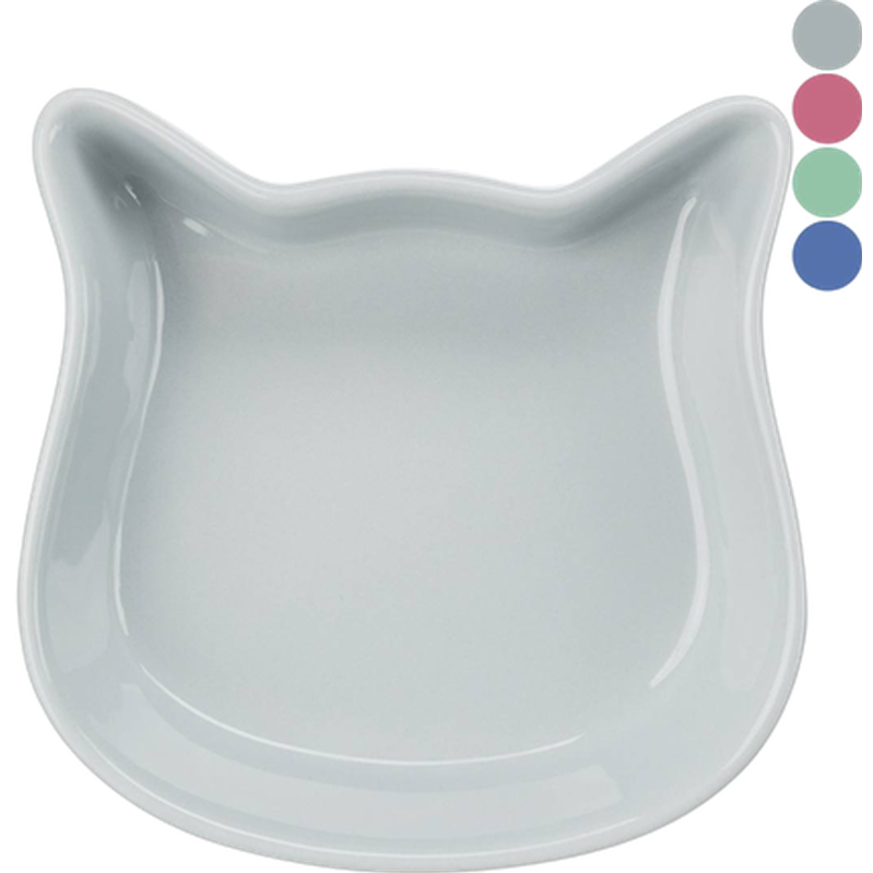 Trixie - Katteskål i keramikk 0,25 l/12 cm - Katt - Helse og pels - Hygiene - Kattens Matplass - Katteskåler og Underlag - Dyrekassen.no