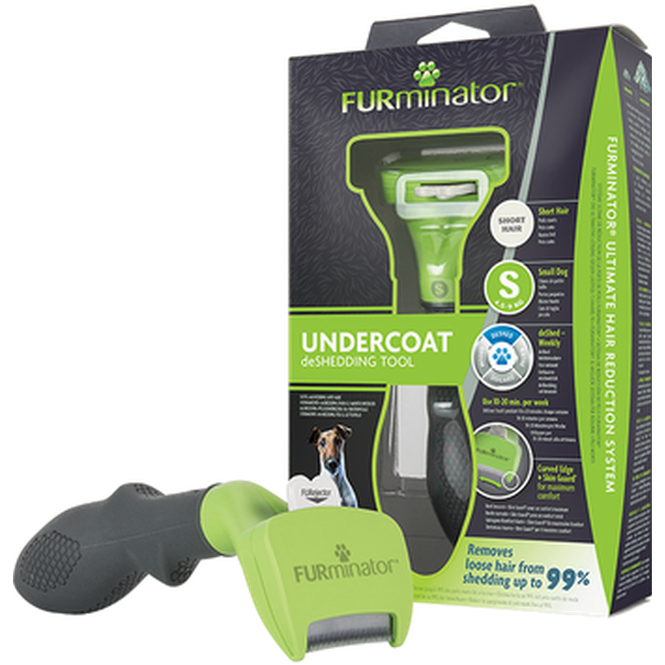 Underpelsfjerningsverktøy for hund med kort hår Large