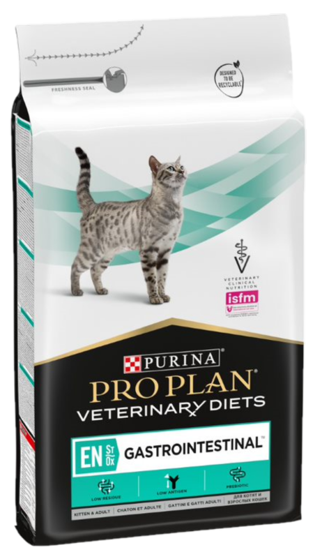 Purina Pro Plan Veterinary Diets - Feline EN Gastro Enteric Formula for katter 5 kg - Katt - Helse og pels - Hygiene - Kattemat - Dyrekassen.no