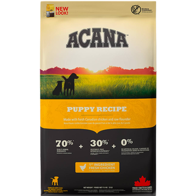 Acana - Dog Heritage Puppy & Junior 17 kg - Hund - Tørrfôr - Dyrekassen.no
