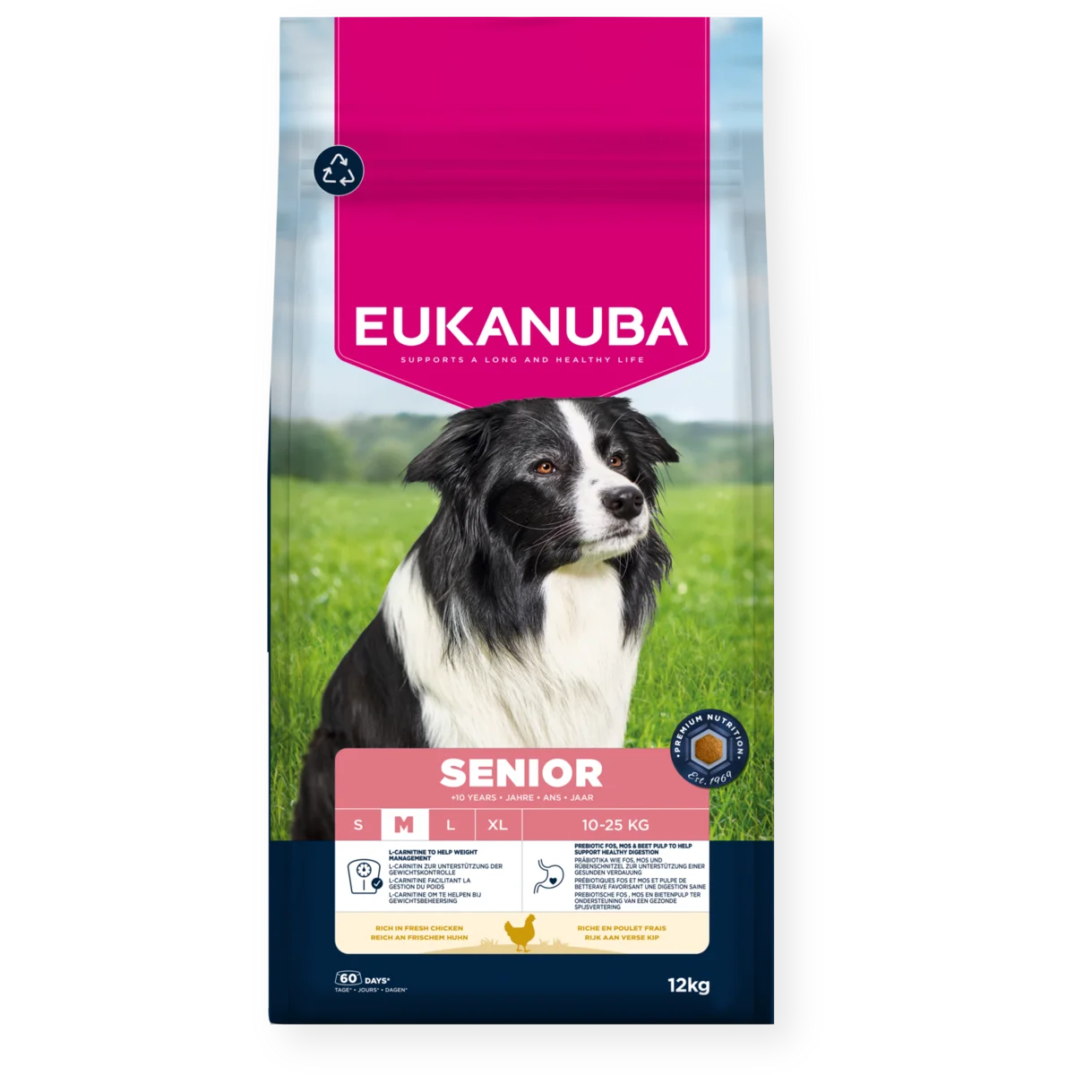 Eukanuba Dog Senior Medium Breed Chicken