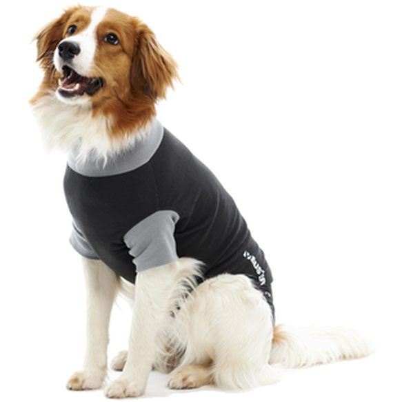 Buster - Body Suit Classic svart/grå XXS 33cm - Hund - Hundens Apotek - Dyrekassen.no