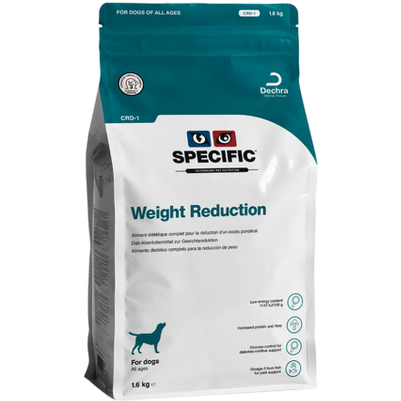 Specific - Hunder CRD-1 Vektvekt 1,6 kg - Katt - Helse og pels - Kosttilskudd - Veterinærfôr - Dyrekassen.no