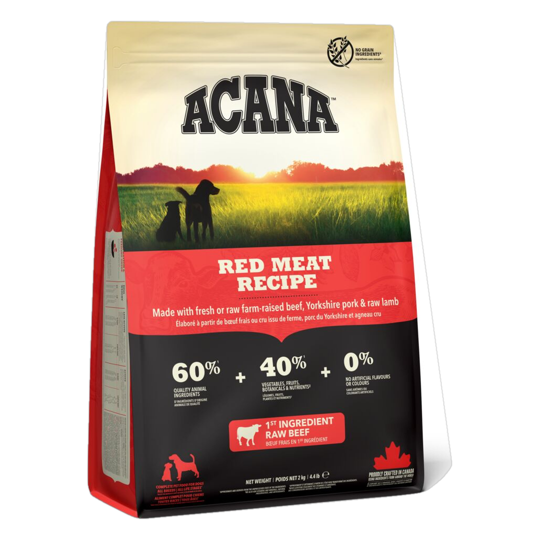 Acana Acana Kornfritt tørrfôr Heritage Red Meat