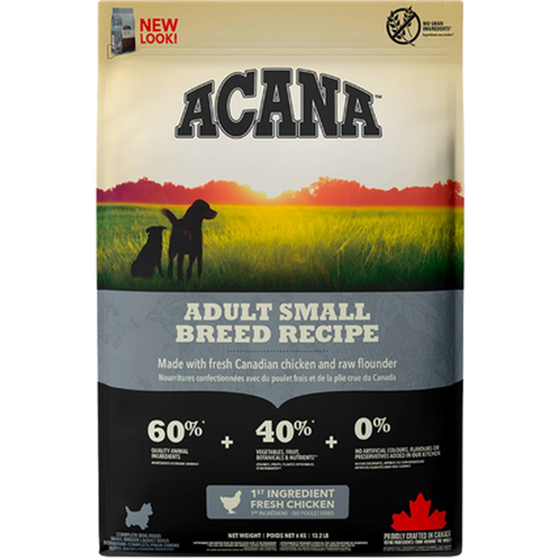 Acana - Dog Heritage Adult Small Breed 2 kg - Hund - Tørrfôr - Dyrekassen.no