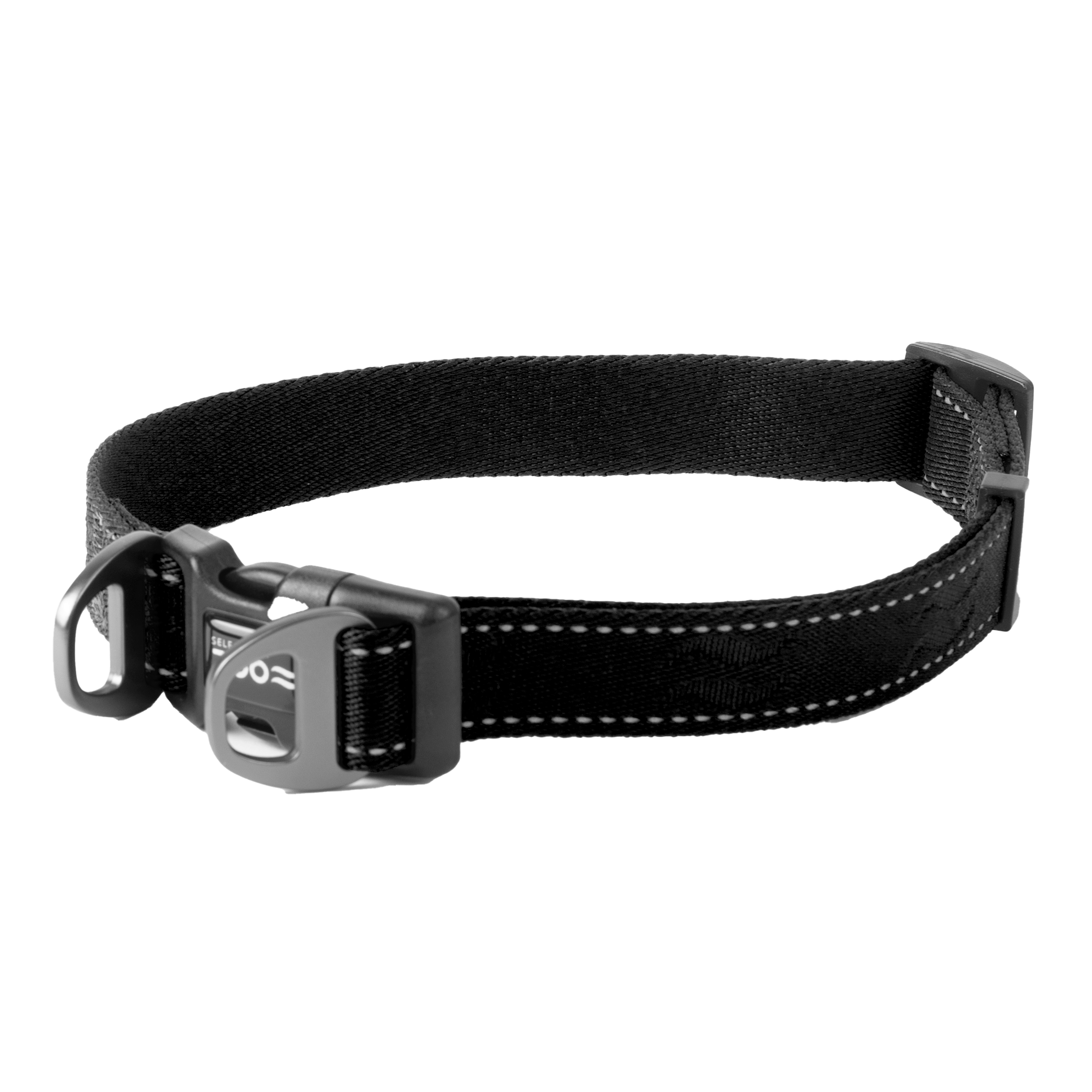 Selected by ZOO Hundehalsbånd Rufus justerbart Svart