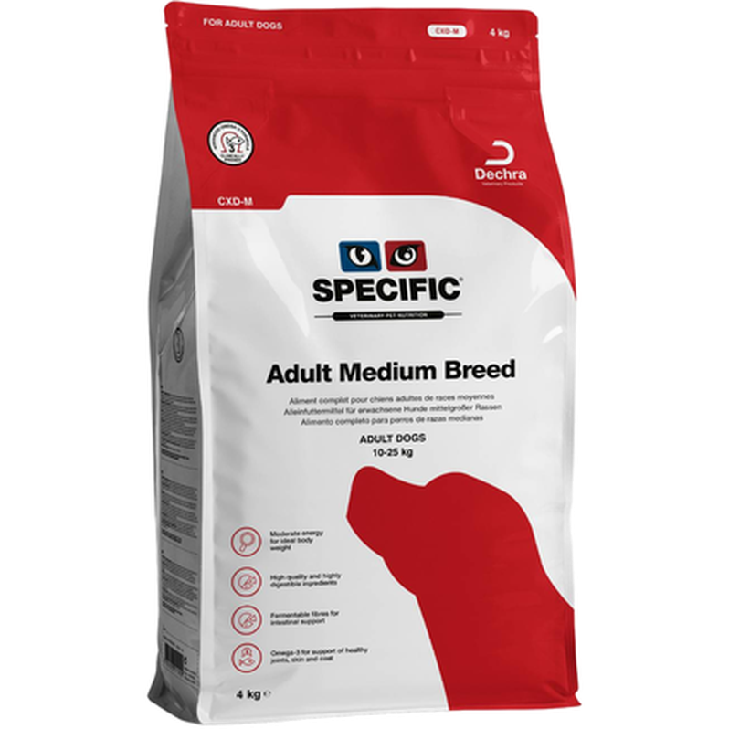 Hunder CXD-M Voksen mellomstor rase 12 kg