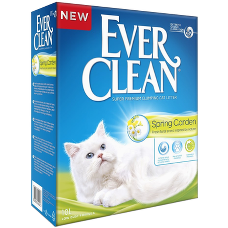 Ever Clean - Spring Garden - Kattesand 6 L - Katt - Helse og pels - Hygiene - Drikkefontener - Dyrekassen.no