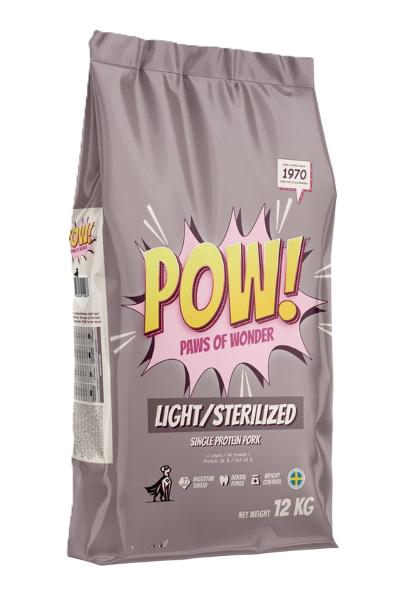 POW! Hund Light/Sterilisert