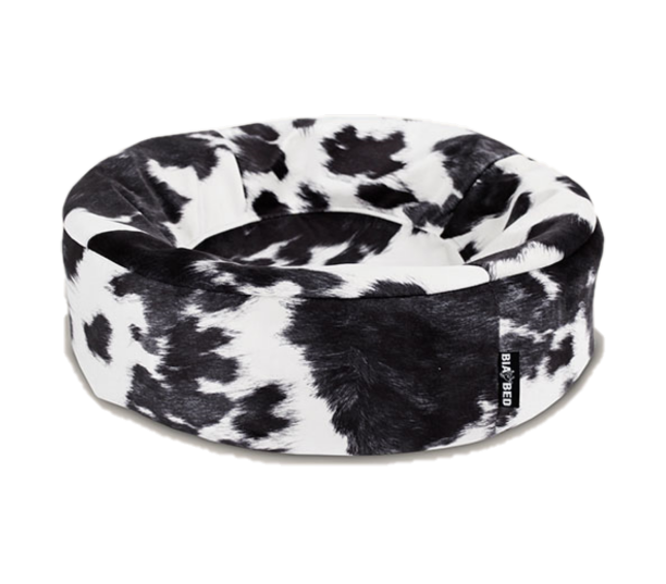 BiaBed - Cover Premium Cow Nr 0, 50x50x12,5cm, mønstret - Hund - Utstyr - Refleks - Dyrekassen.no