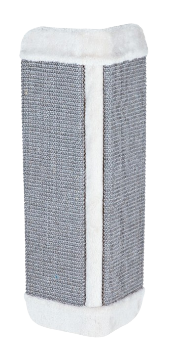 Trixie Skrapetavle hjørne lysegrå, 32x60 cm