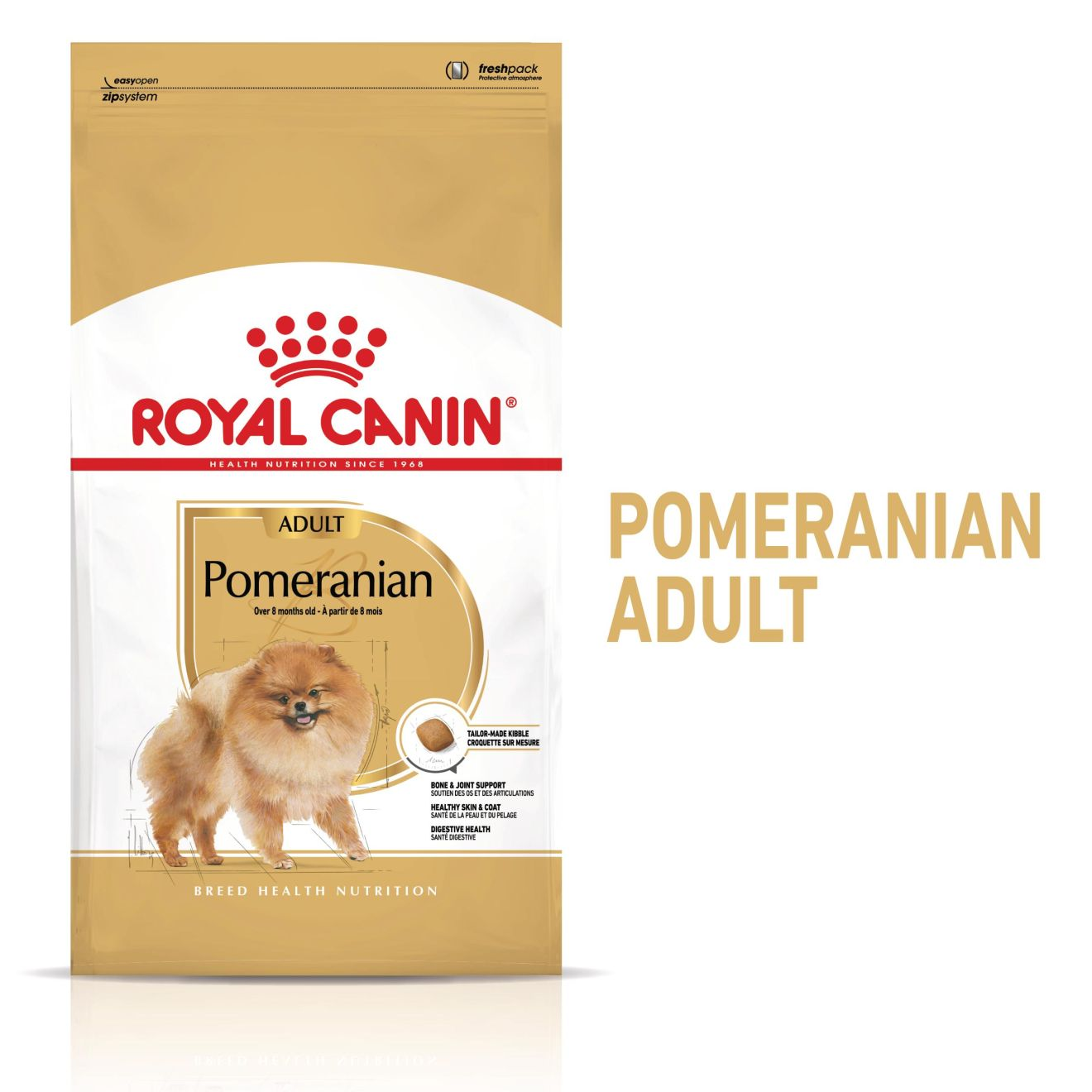 Pomeranian Adult tørrfôr for hunder 1,5kg