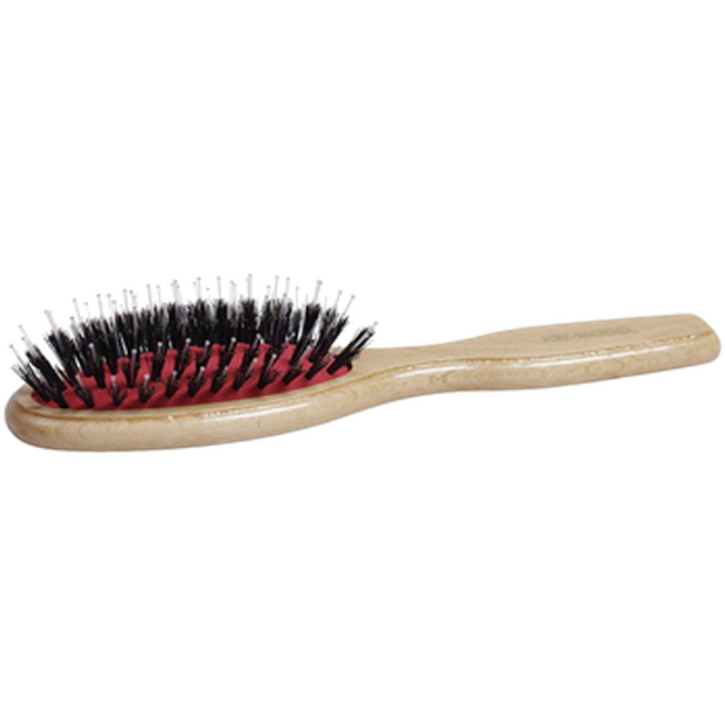 Katte- og hundebørste av grisehår/nylonblanding Large 22*7cm