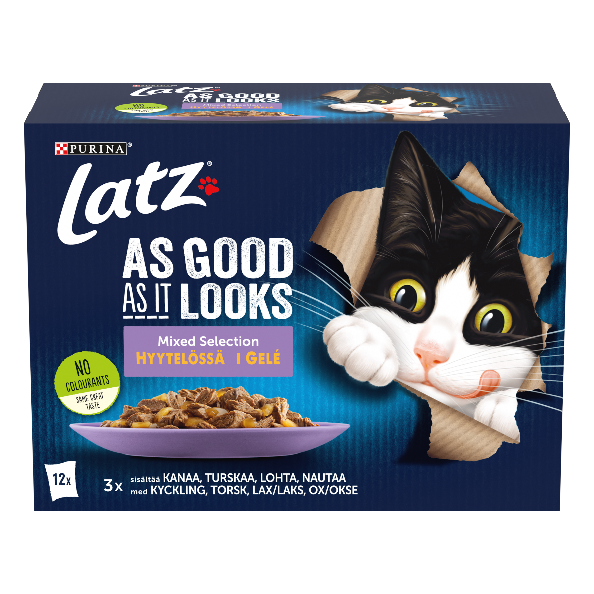 Latz Agail blandet utvalg i gel 12x85 g