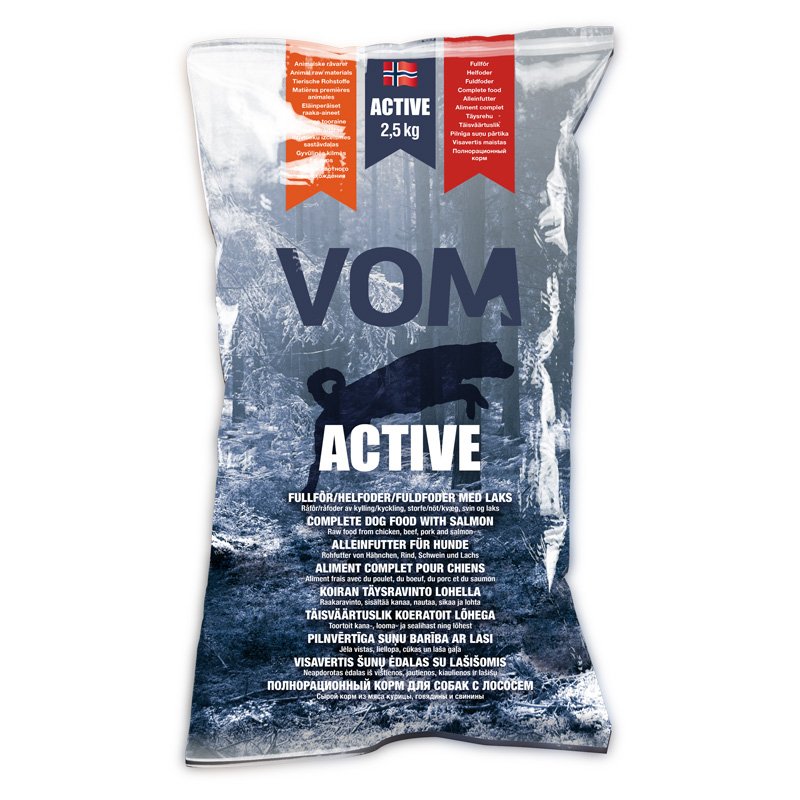 Vom og Hundemat Active Laks kjøttboller