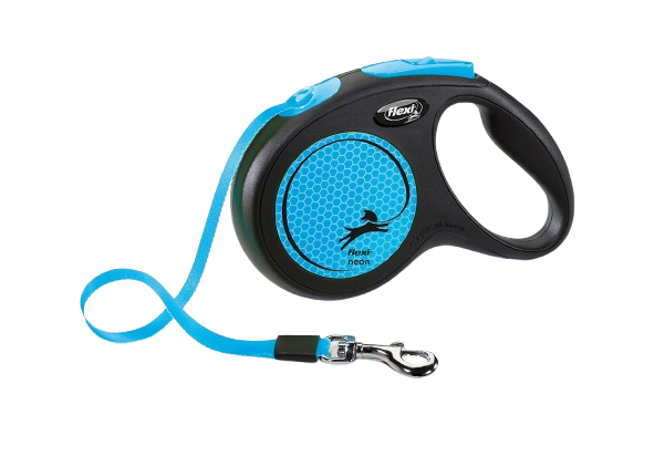 Flexi Rullebånd New Neon Tape Blue