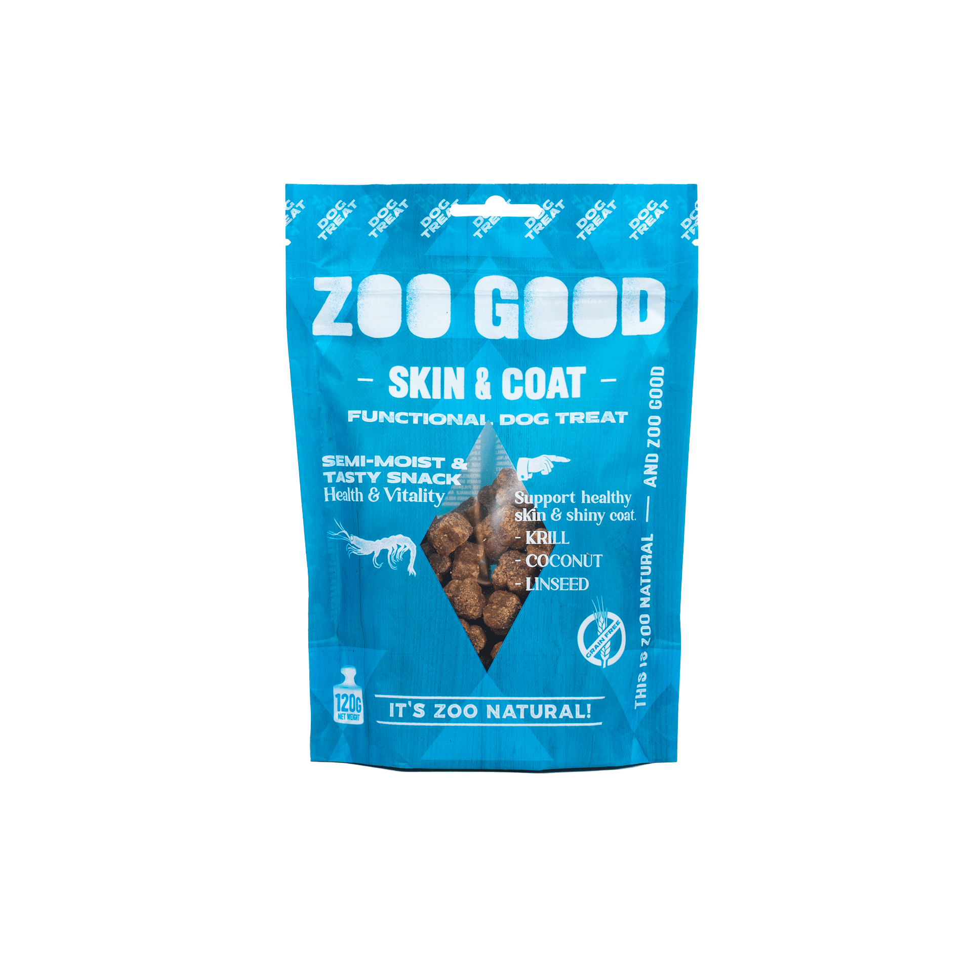 ZOO GOOD Tyggebiter for hund - Hud og pels 120g