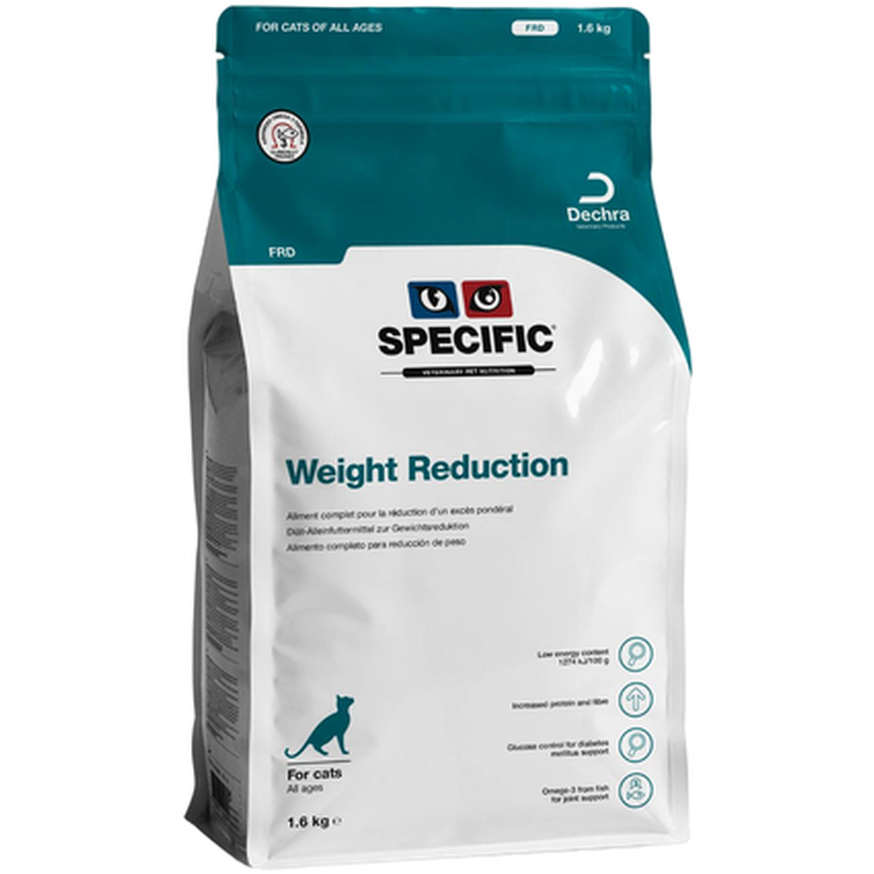 Specific - Katter FRD Vektreduksjon 6 kg - Katt - Helse og pels - Hygiene - Kattemat - Dyrekassen.no