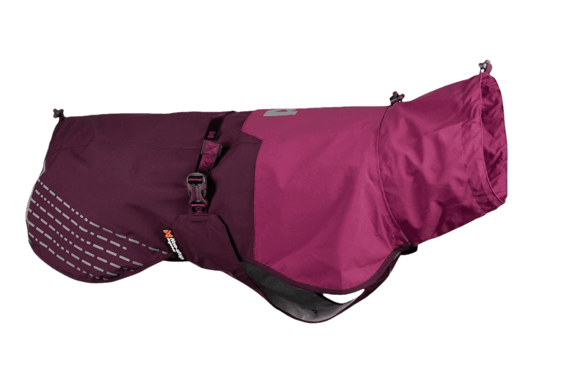 Non-Stop Dogwear - Fjord Raincoat Purple 30 cm - Hund - Hundebur - Hundeklær - Dyrekassen.no