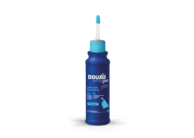 Douxo - Skin & Coat spa Ultra-safe Dewaxing ørerens 120 ml - Hund - Hundens Apotek - Dyrekassen.no