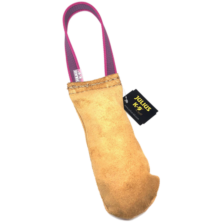 Julius-K9 Tug Leather med 1 håndtak 20x5cm