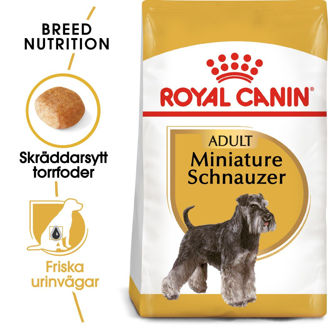 Royal Canin - Dvergschnauzer Adult tørrfôr for hunder 3 kg - Hund - Hundefôr - Dyrekassen.no