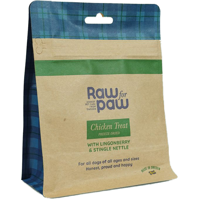 Raw for Paw - Kyllinggodbit 50 g - Hund - Hundegodteri - Dyrekassen.no