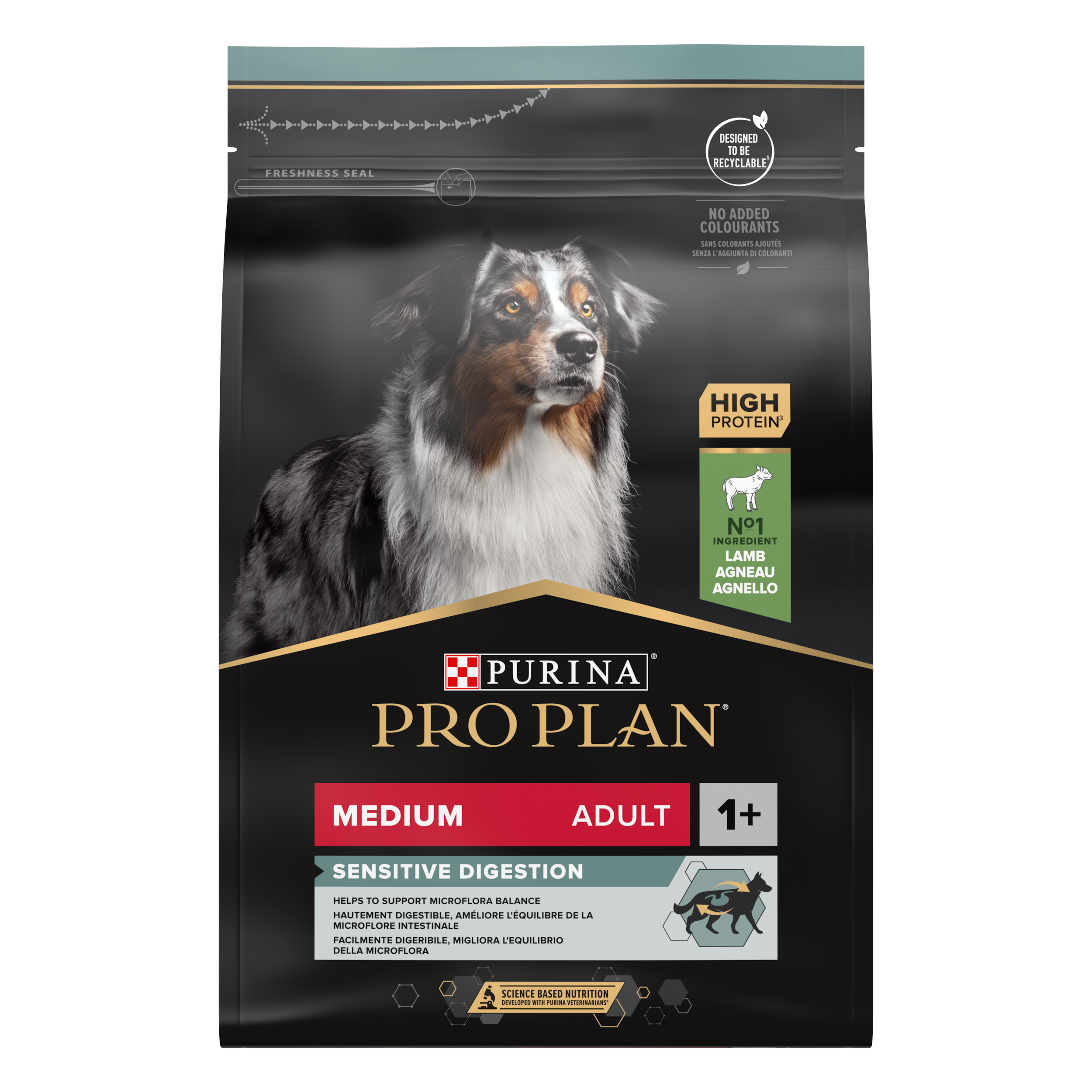 Adult Sensitive Digestion Medium Lam Tørrfôr til hund 3 kg