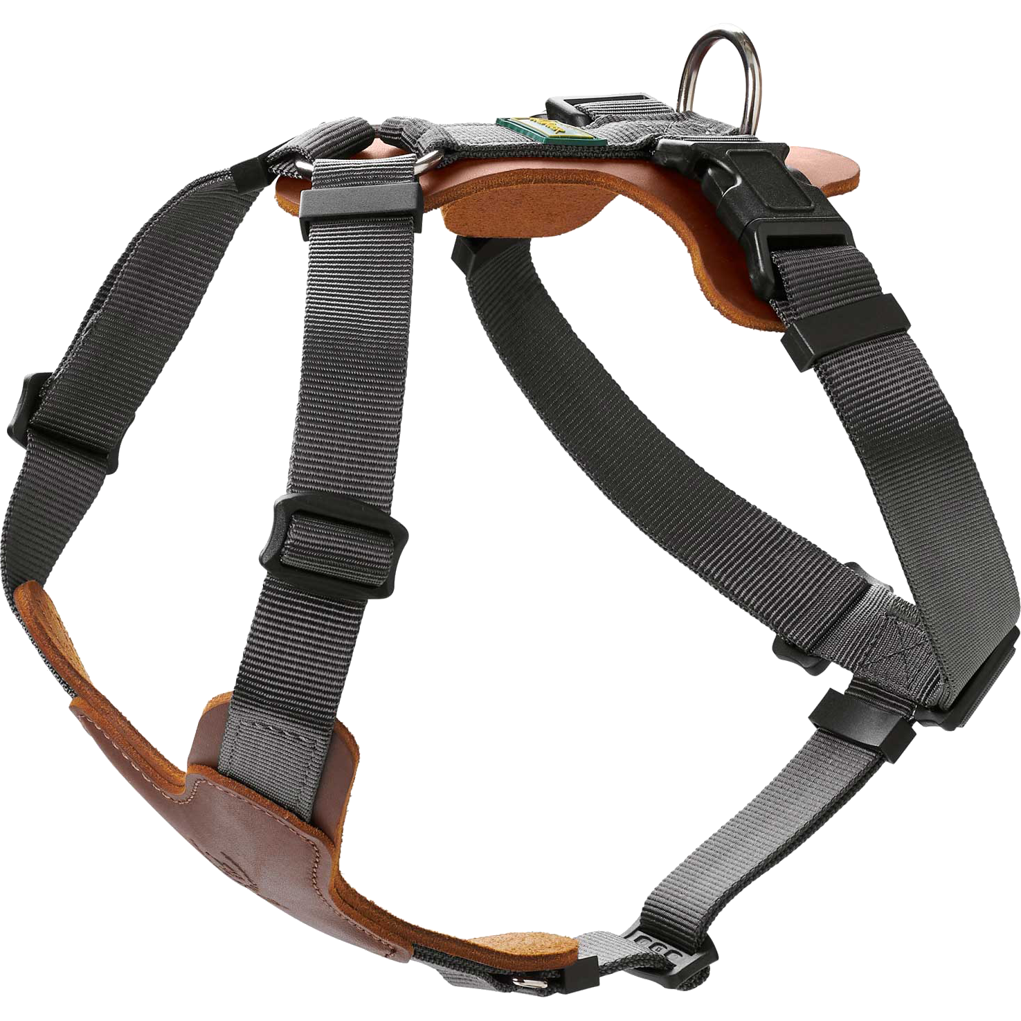 Hunter - Dog Harness Mixed Aalborg Cognac XS-S Chest 38-51cm - Hund - Hundebur - Hundeseler - Dyrekassen.no