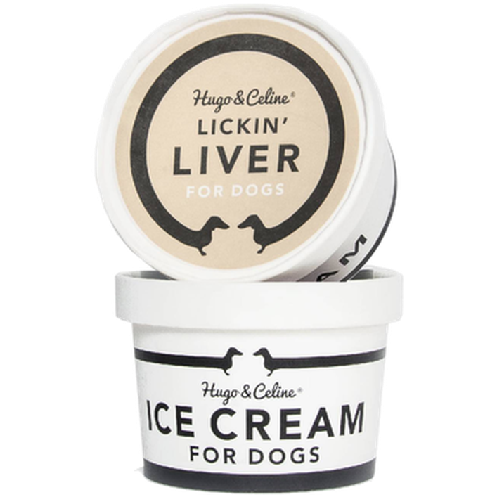 Hugo and Celine Ice Cream Lickin' Liver