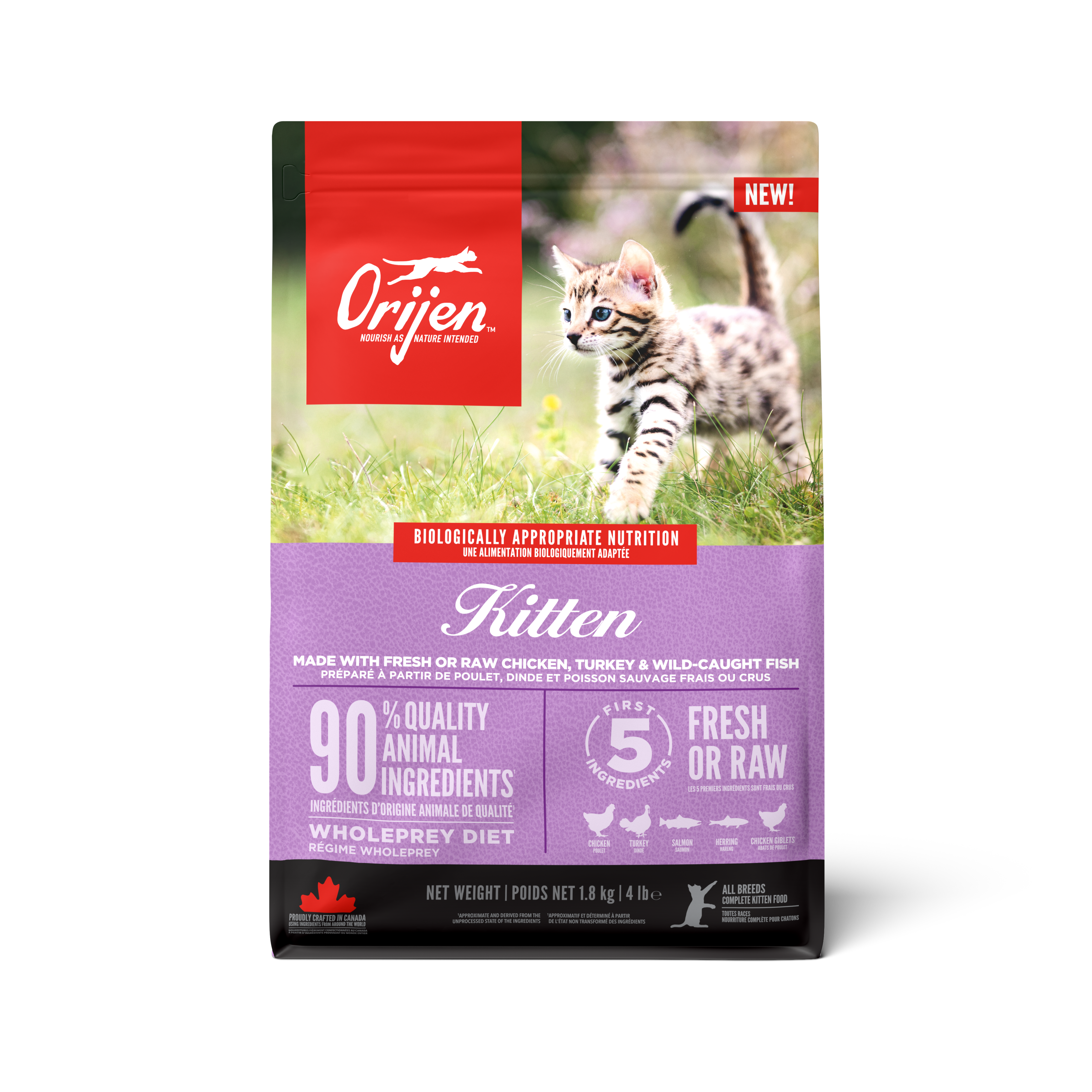 Orijen Kattunge -  kattemat best i test!