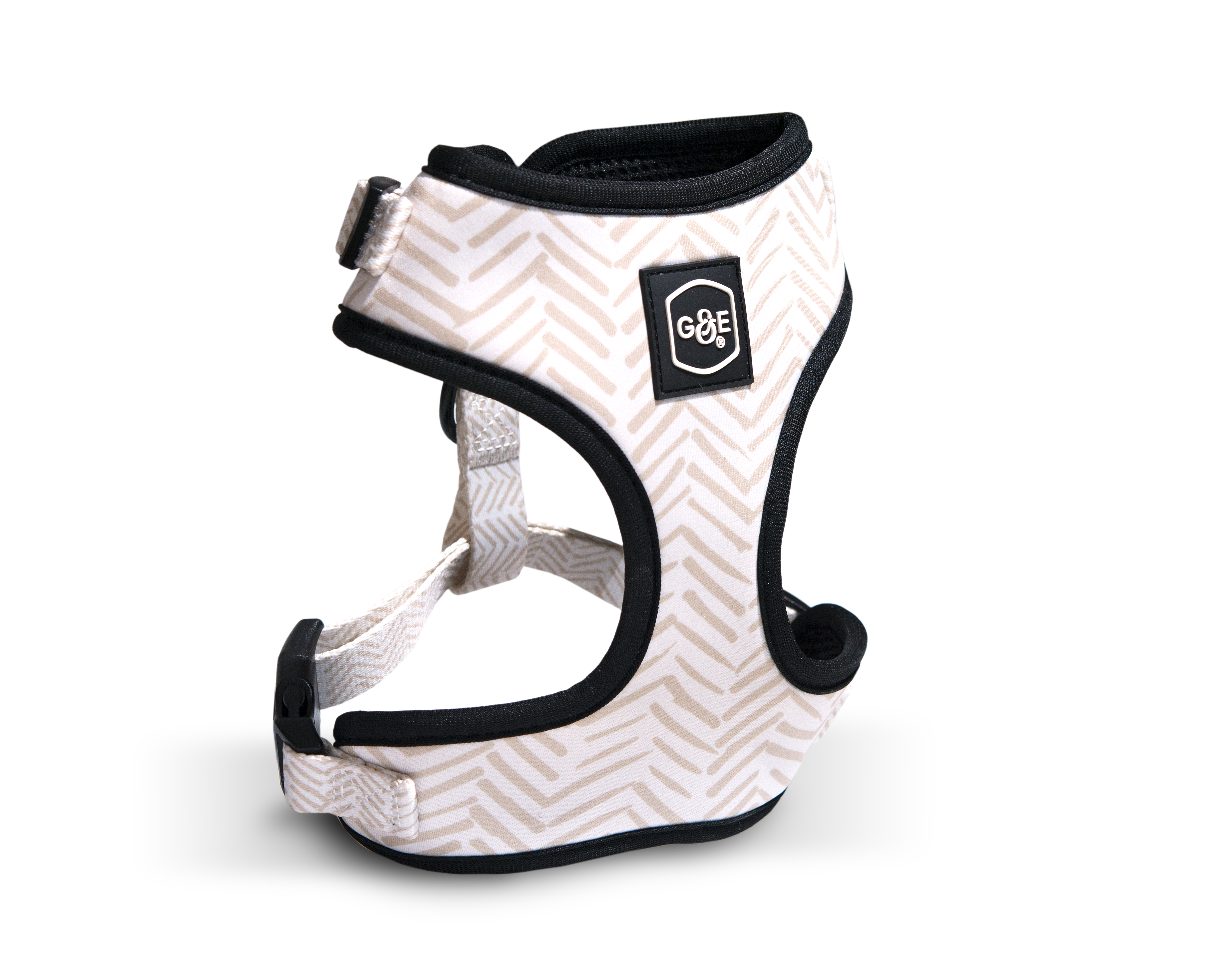 Gustaf och Evita - Sele Chicish Soft XXS, Hals 24-32cm, Bryst 28-38cm, Mønstret - Hund - Hundebur - Hundeseler - Dyrekassen.no