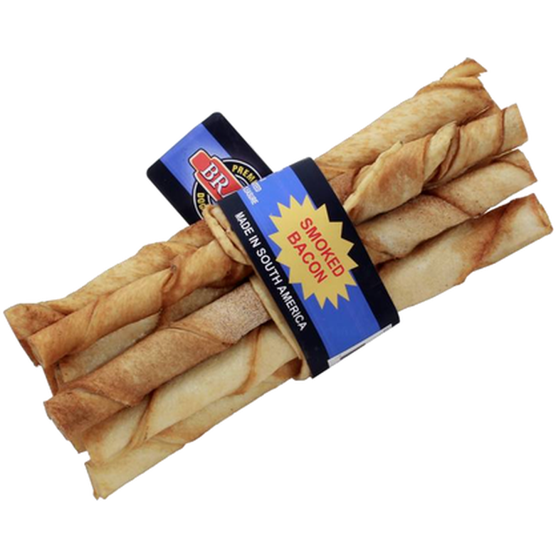 Twisted Leg Narrow Bacon Flavour 10-pakning, 12,5 cm