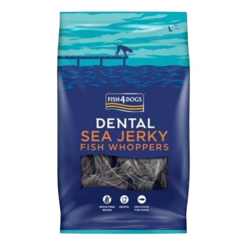 Fish4Dogs - Jerky Fish Whoppers 500g - Hund - Hundegodteri - Dyrekassen.no