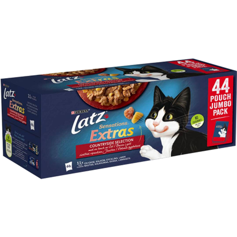 Purina Latz Sensations Countryside Selection 44 x 85 g