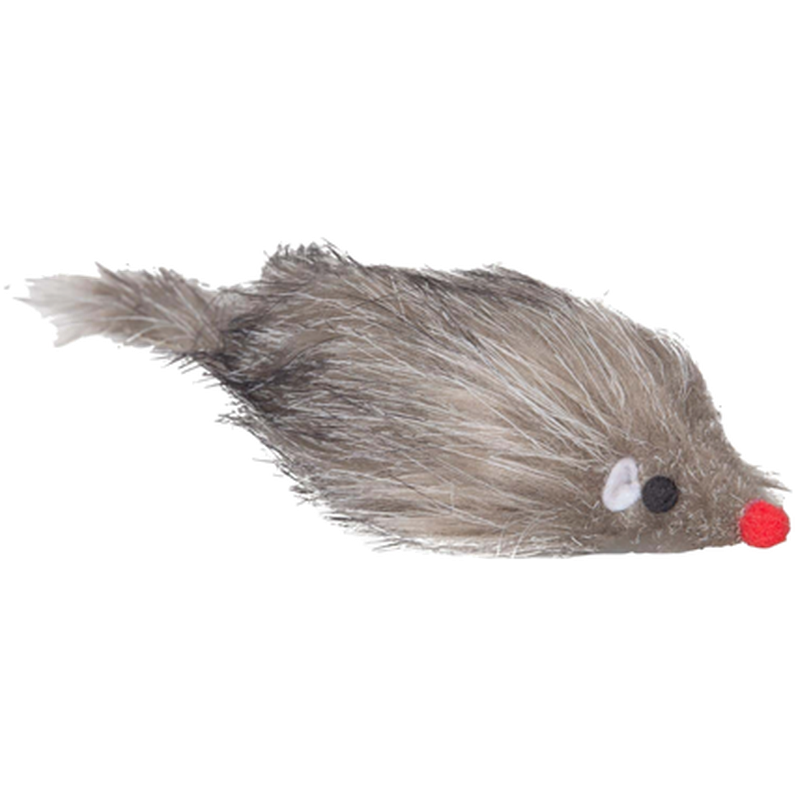 Flamingo Plysj Mus Mix 12 cm