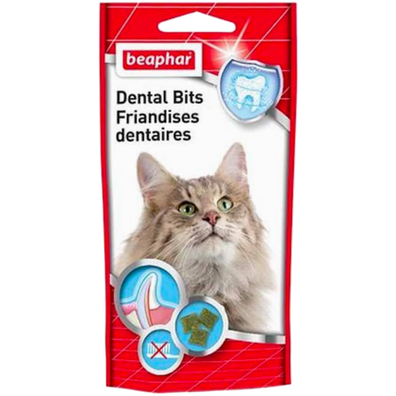 Beaphar - Dental Bits for katter 5 stk. - Katt - Helse og pels - Hygiene - Godbiter - Dyrekassen.no