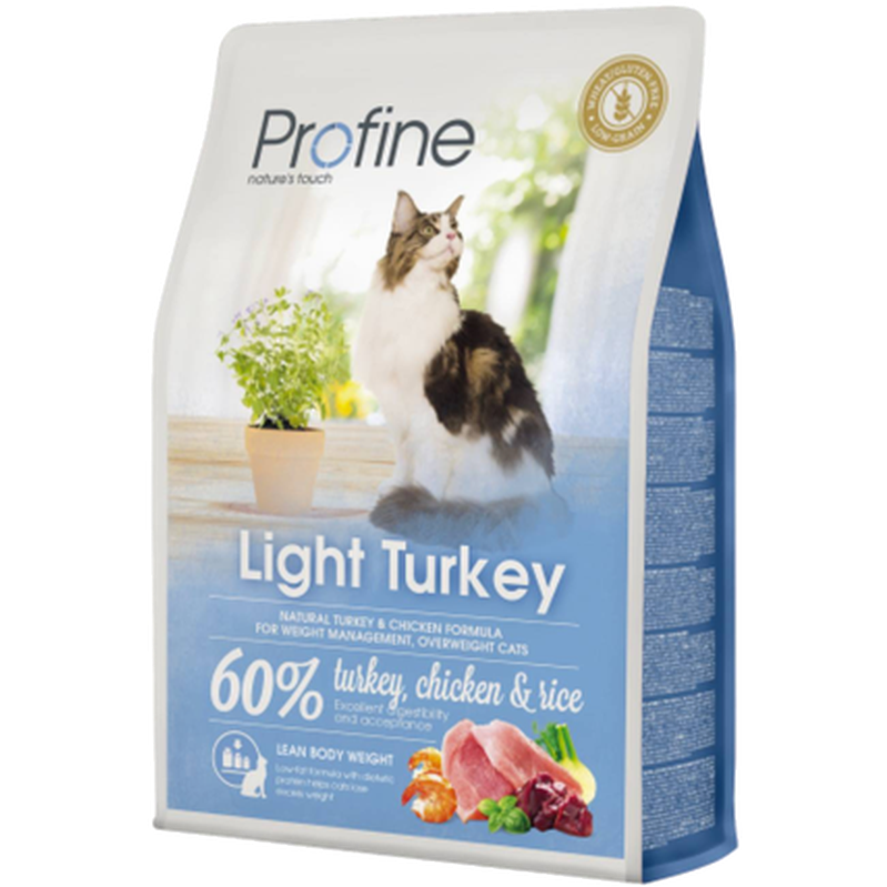 Profine Cat Dry Food Light Turkey & Chicken