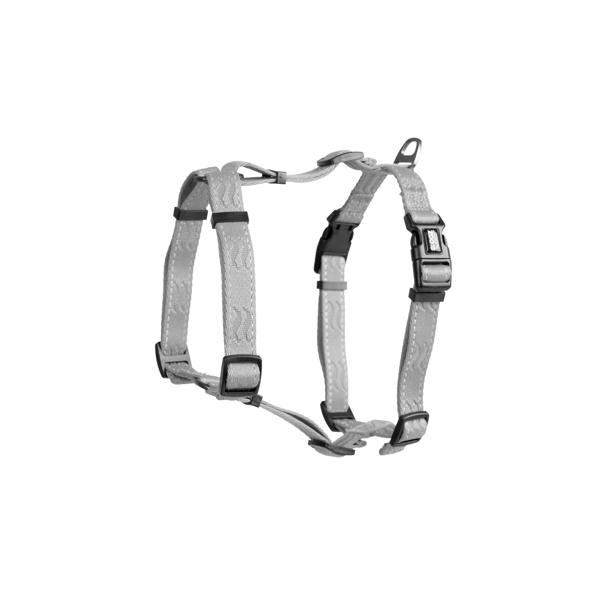 Sele Rufus H-sele justerbar XXS/XS 10 mm x 35 cm Grå