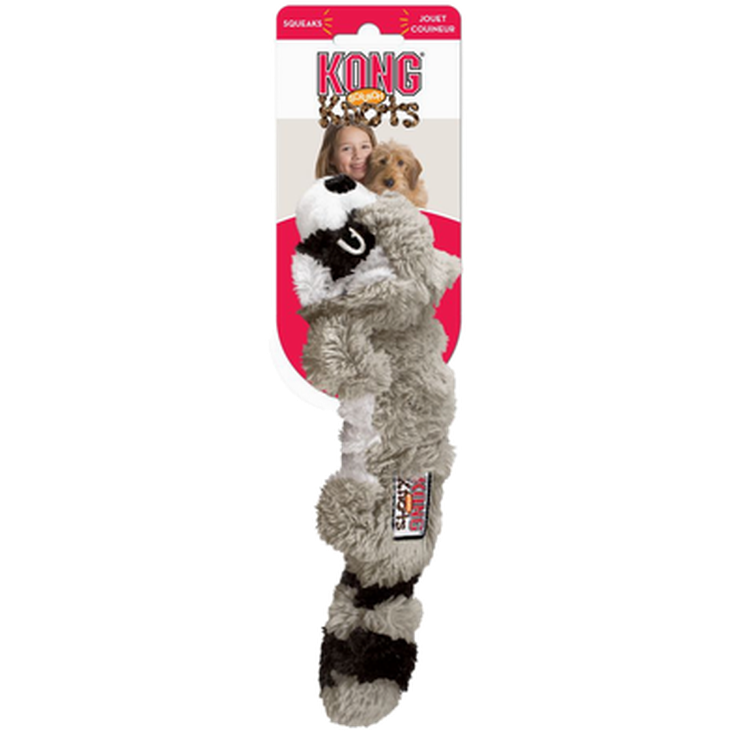Kong - Scrunch Knots Vaskebjørn Hundeleketøy Medium/Large 37x7x5cm - Hund - Klær og dekken - Sokker og sko - Kosedyr og bamser - Dyrekassen.no